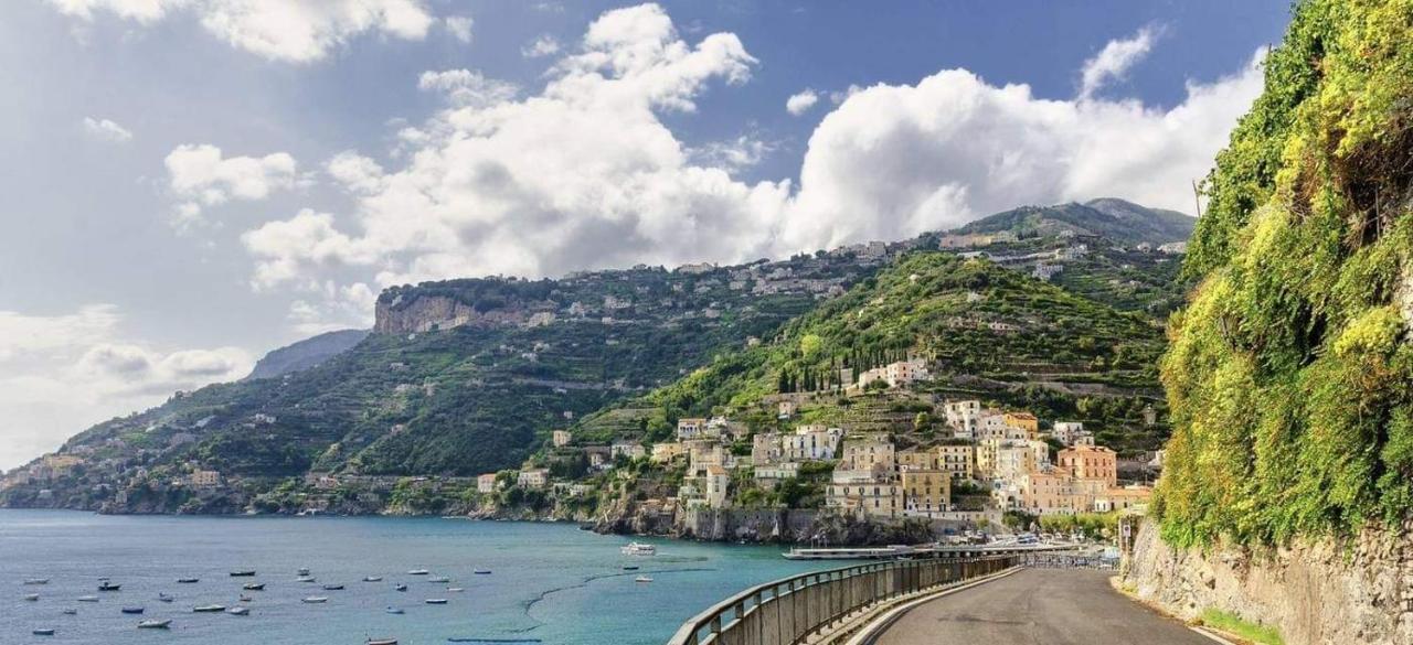 Apartmán Amalfi Coast Palace In Minori Exteriér fotografie